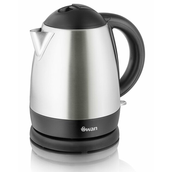 Swan retro outlet blue kettle